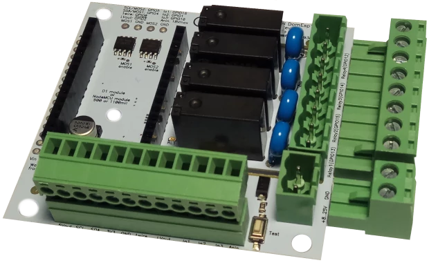 DomESP2 board for ESP8266 IoT relay module